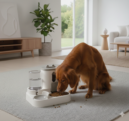 Automatic Feeder and Water Bowl