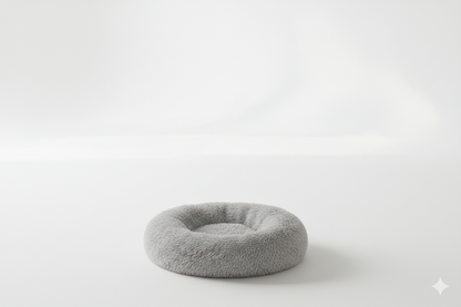 Round Winter Dog Bed