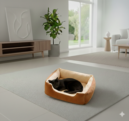 Cushioned Cat Bed