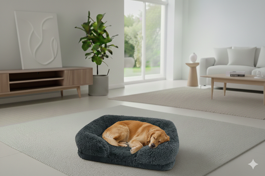 Plush Dog Bed