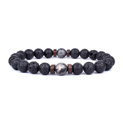 Volcanic Lava Stone Bracelet