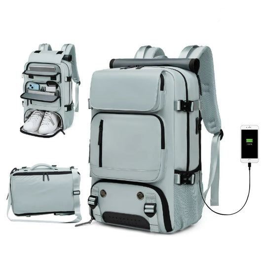 Large Waterproof Travel Backpack