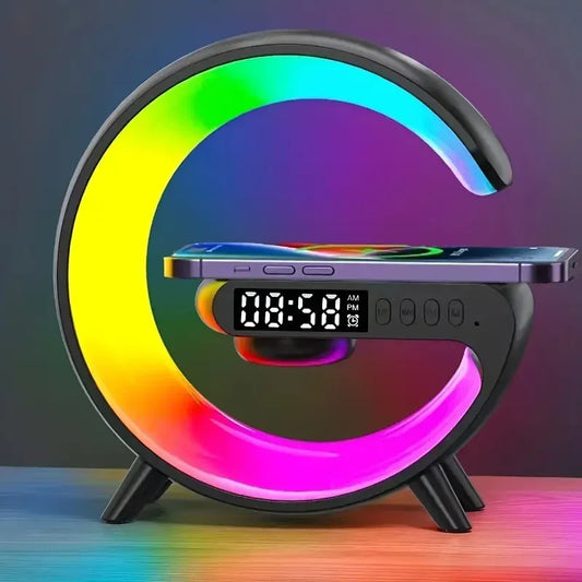 Wireless Charging Stand with RGB Light