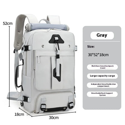 Large Capacity Waterproof Travel Backpack