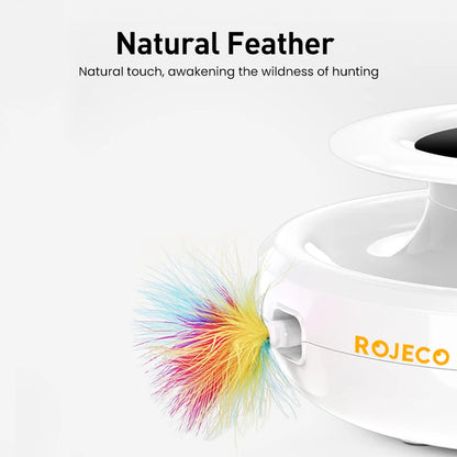 2-in-1 Smart Feather and Ball Toy