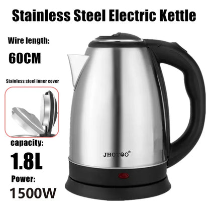 1.8L Stainless Steel Electric Kettle