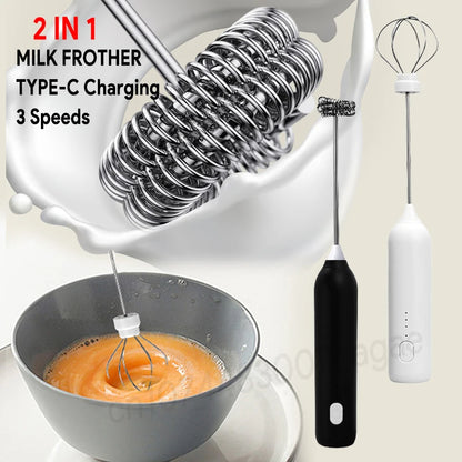 Rechargeable Handheld Milk Frother