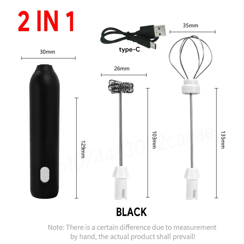 Rechargeable Handheld Milk Frother
