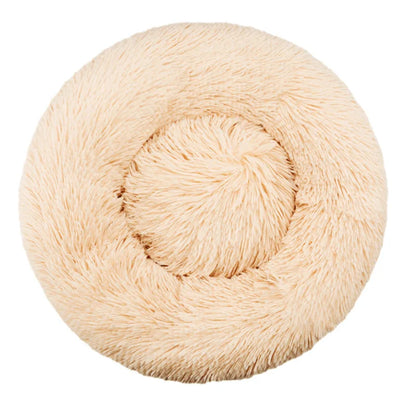 Round Dog Bed Winter Warm