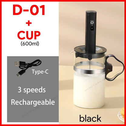 Rechargeable Handheld Milk Frother