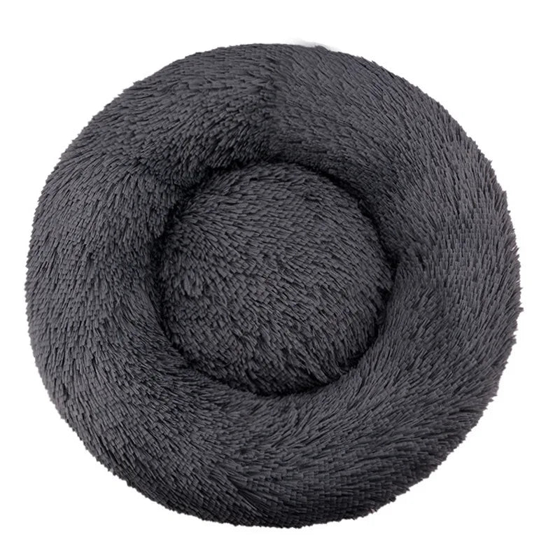 Round Dog Bed Winter Warm