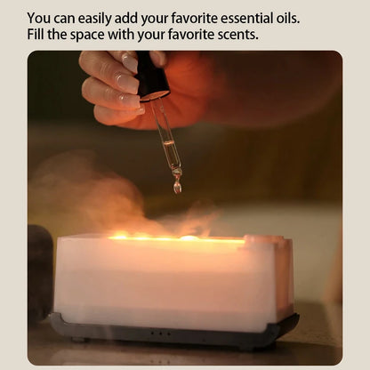 Mini Flame Aromatherapy Humidifier