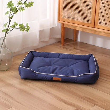 Waterproof Four Season Square Dog Bed for Large Dog