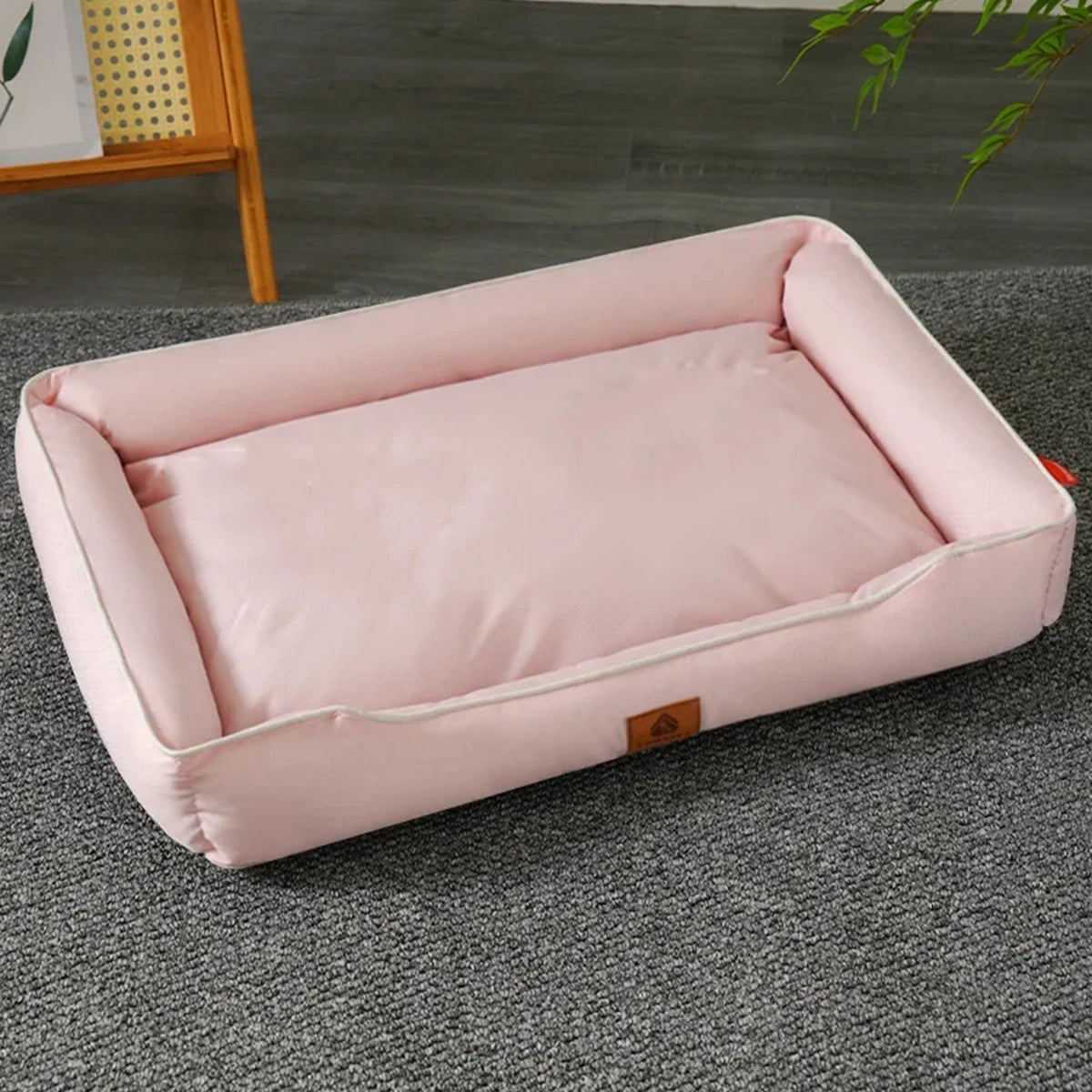 Waterproof Four Season Square Dog Bed for Large Dog