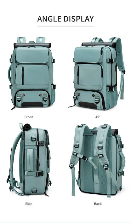 Large Waterproof Travel Backpack