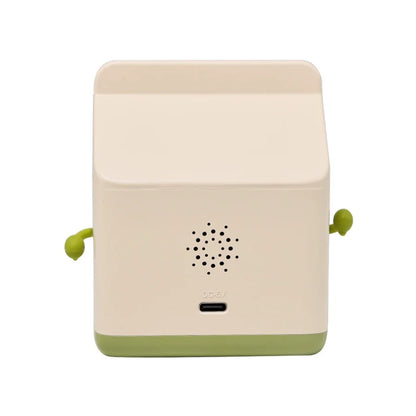 Multi-Functional LED Milk Carton Alarm Clock