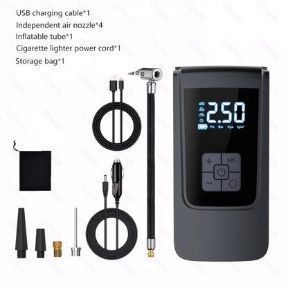 Portable Wireless Car Tire Inflator