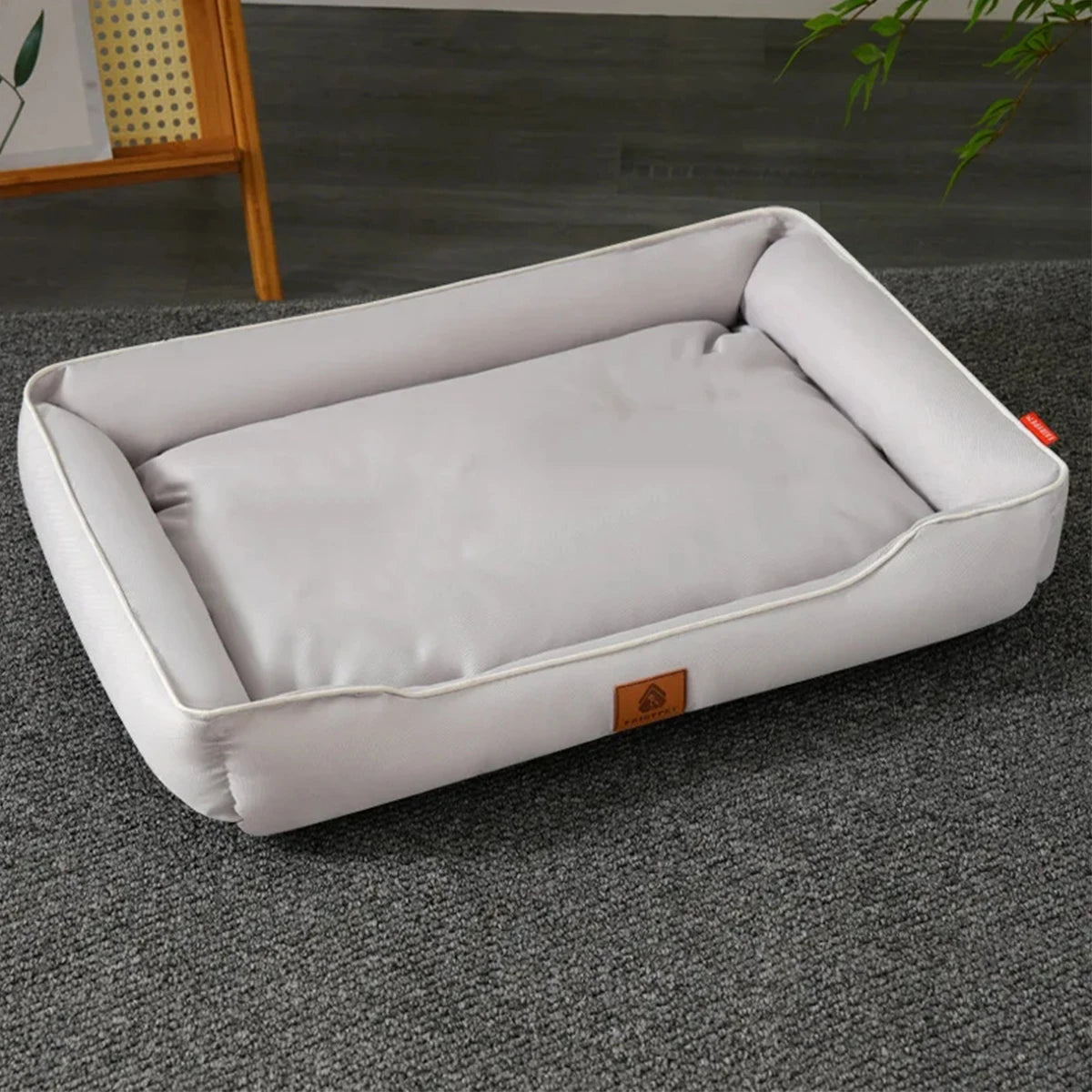 Waterproof Four Season Square Dog Bed for Large Dog