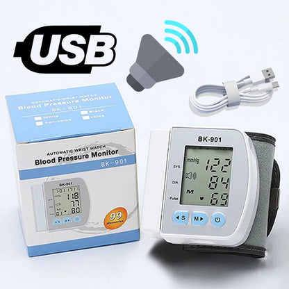 Digital Wrist Blood Pressure Monitor