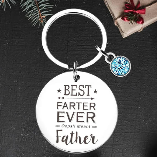 New Dad Keychain
