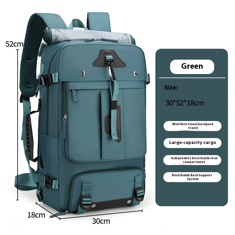 Large Capacity Waterproof Travel Backpack