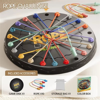 Chain Triangle Chess Rubber Band Strategy Game