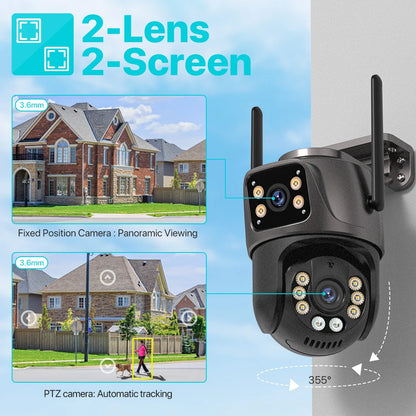 4K 8MP Wi-Fi Camera with AI Auto Tracking