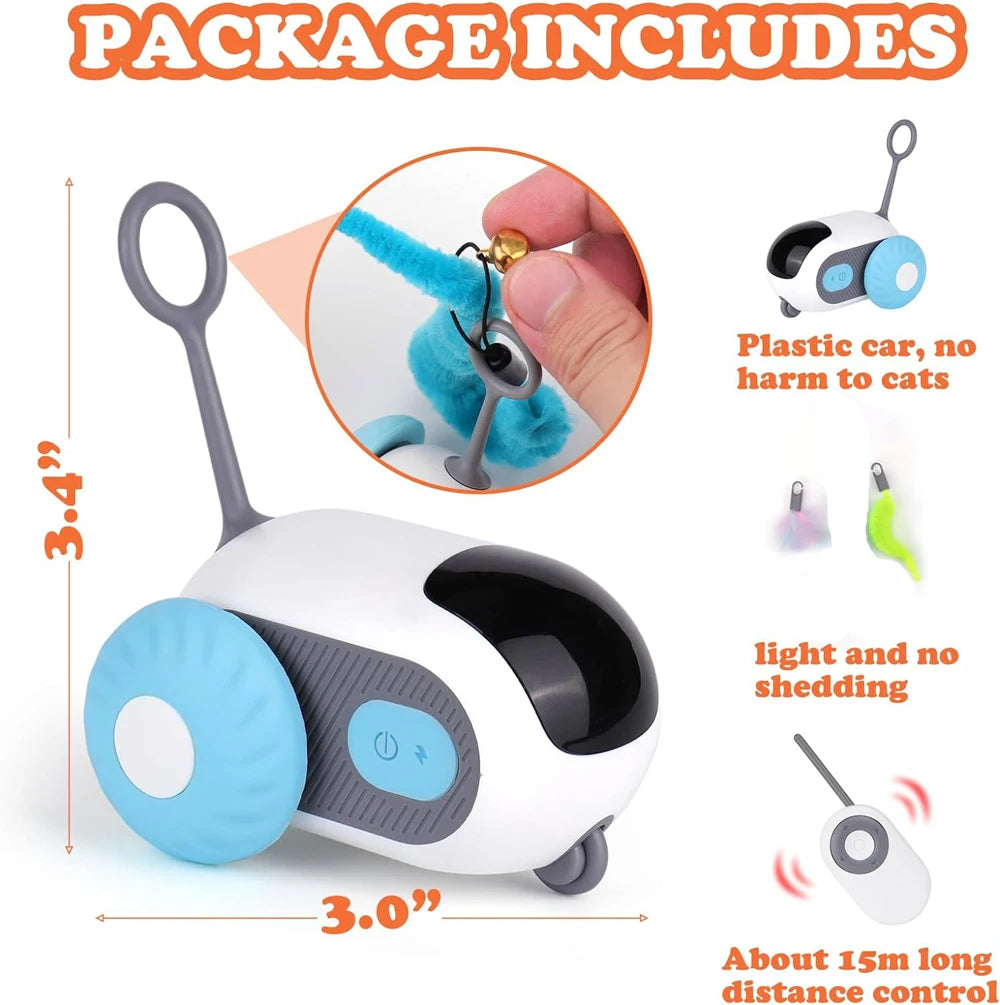 Smart Remote-Controlled Cat Toy