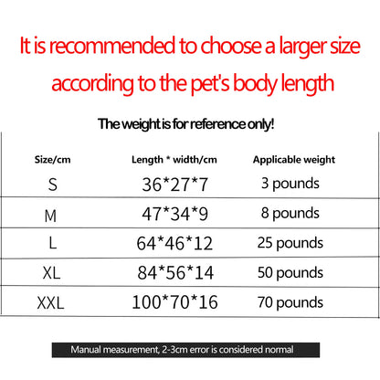 Dog Sleeping Mat Bed Memory Sponge