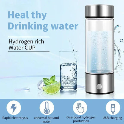 Hydrogen Oxygen Water Bottle