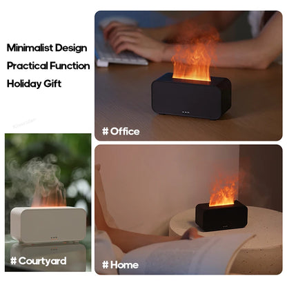 Mini Flame Aromatherapy Humidifier