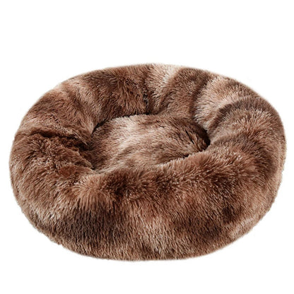 Round Dog Bed Winter Warm