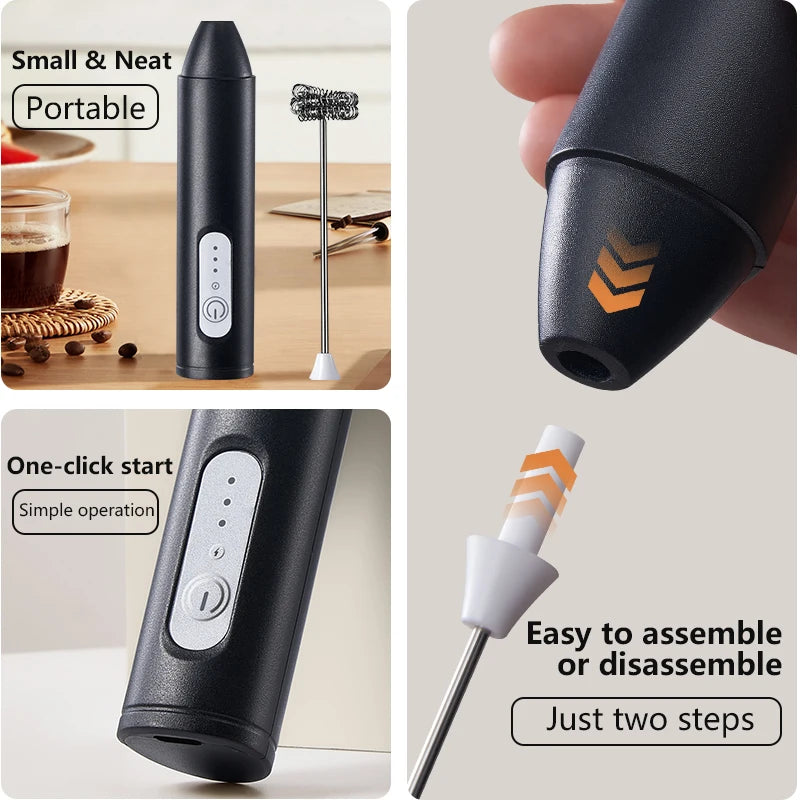 Rechargeable Handheld Milk Frother