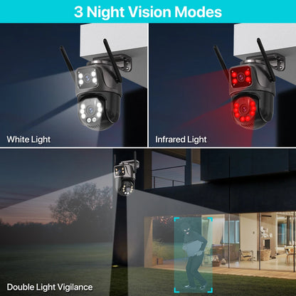 4K 8MP Wi-Fi Camera with AI Auto Tracking