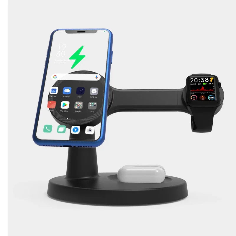 3-in-1 Magnetic Wireless Charger Stand