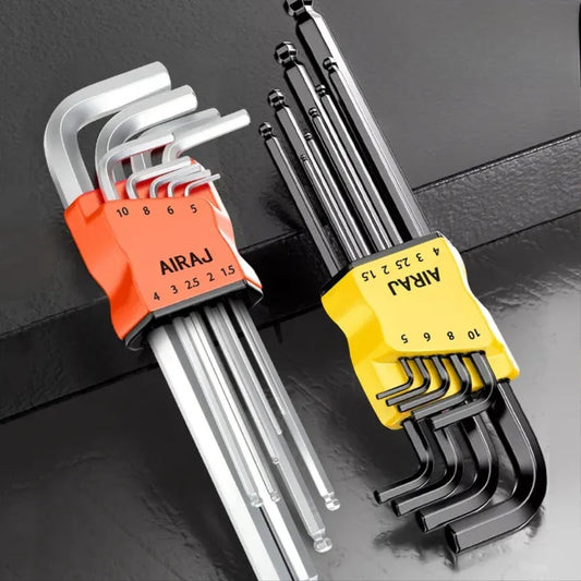 9Pcs High-Strength Hex Wrench Set