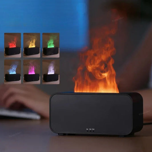 Mini Flame Aromatherapy Humidifier